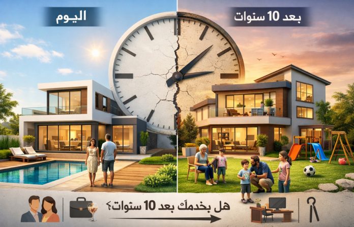 تصميمك المعماري اليوم : هل يخدمك بعد عشر سنوات؟