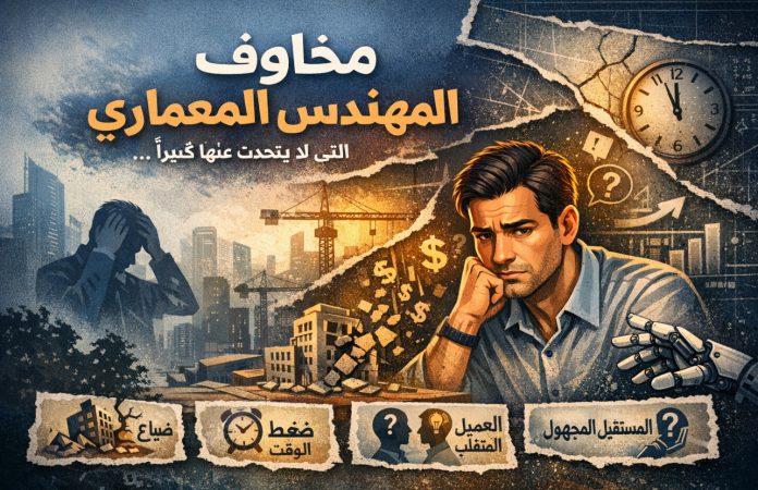 أكثر ما يخاف منه المهندس المعماري