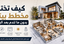 🏠 كيف تختار مخطط بيتك بدون ما تندم بعد البناء؟ (دليل شامل 2026) دليل شامل يساعدك على اختيار مخطط البيت المثالي بدون أخطاء مكلفة. تعرّف على توزيع الفراغات، اتجاهات الأرض، الإضاءة، وأهم النصائح لتجنب الندم بعد البناء.